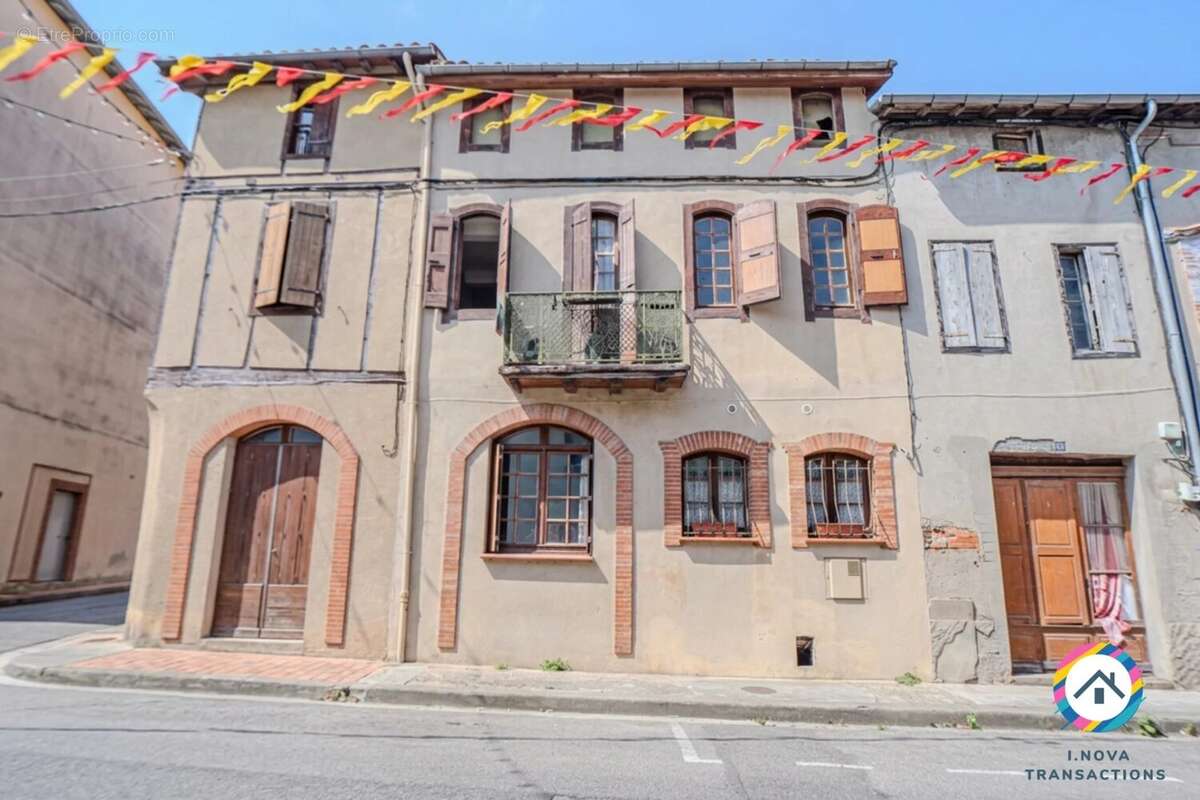Mazères centre – immeuble à rénover – projet 3 appartements – rentabilité potentielle 10 % brut - photo 2