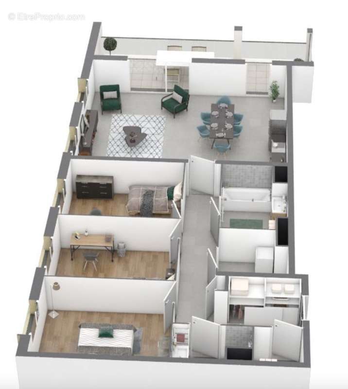 Appartement à SCHILTIGHEIM