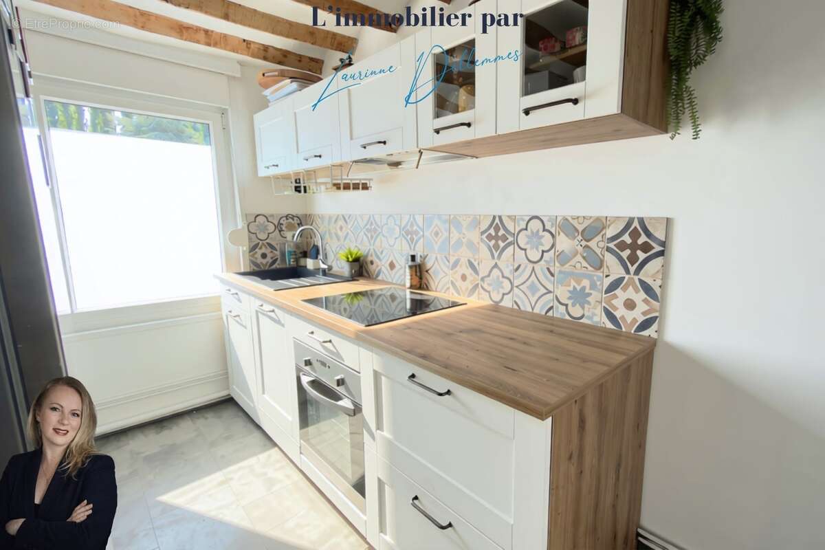 Jolie maison individuelle, 3 chambres, stationnements privés, jardin, terrasse, à vendre à Hergnies (59) - photo 8