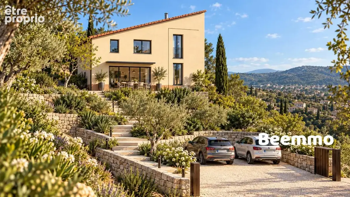 Pégomas, terrain constructible de 750 m² avec permis de constr - photo 1