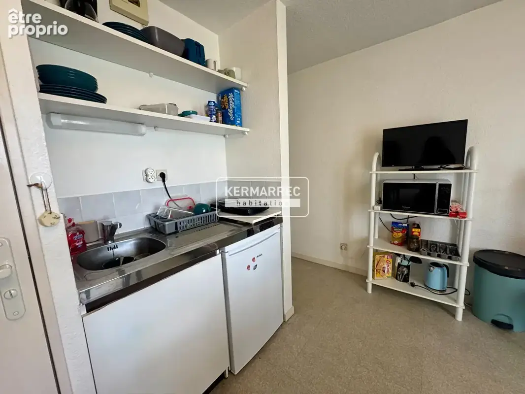 Appartement Vannes 1 pièce(s) 19 m2 - photo 4
