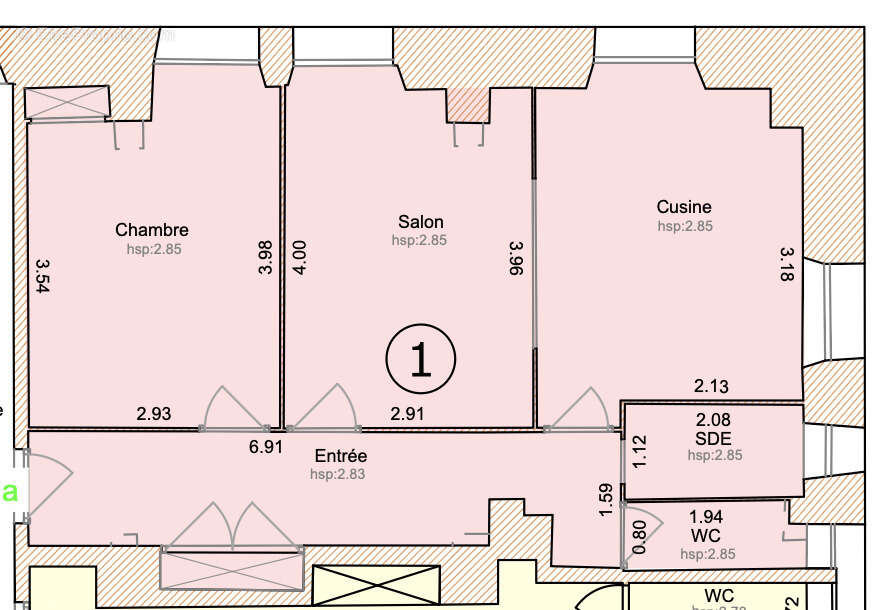 Appartement à ALBERTVILLE
