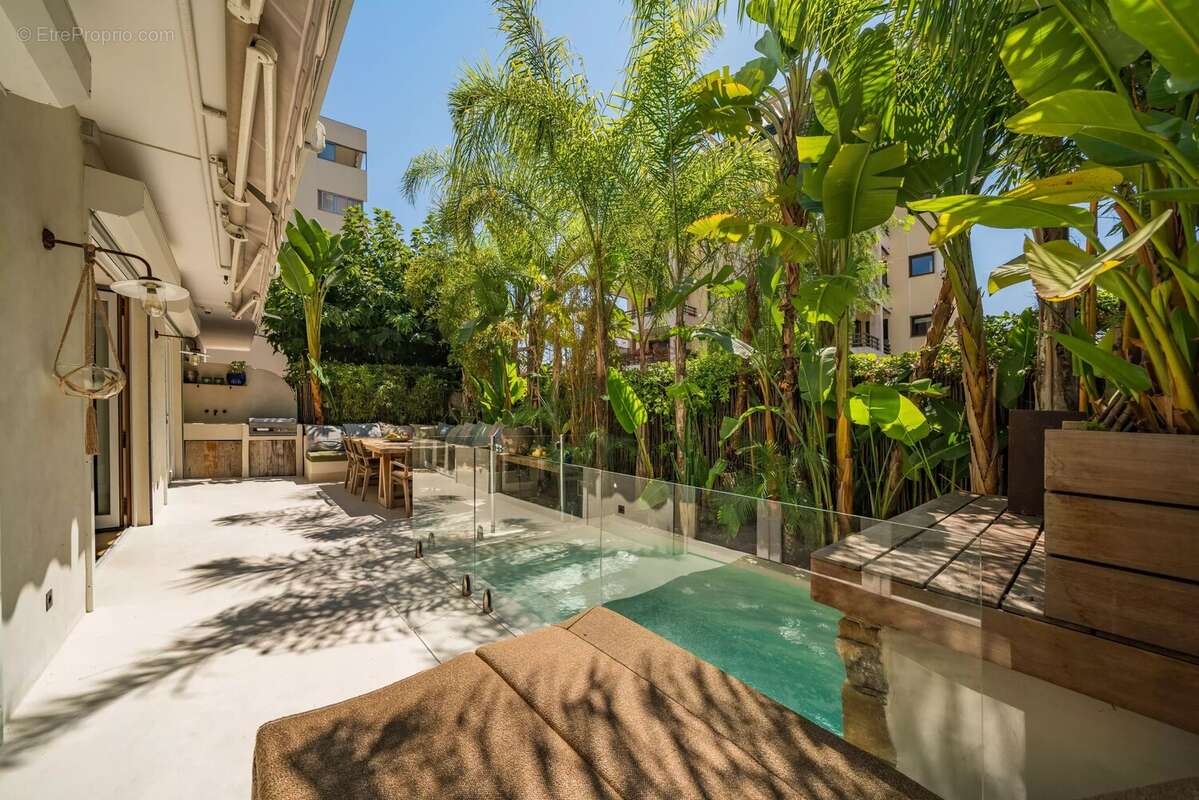 Cannes palm beach – rez-de-jardin avec piscine - photo 19