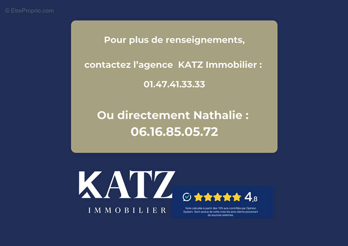 Appartement à RUEIL-MALMAISON