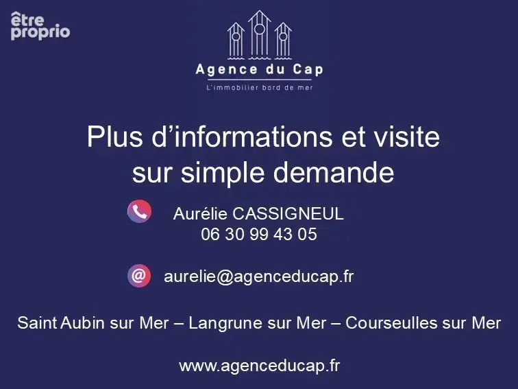 COURSEULLES SUR MER - Studio meublé en parfait état + place de parking - photo 10
