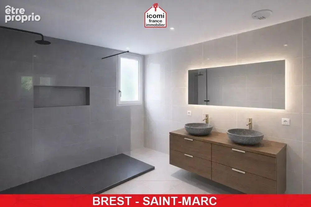 Finistere - brest (29200) - a vendre - appartement - t4 - 2 chambres - aucuns travaux - belle piece de vie - renovation 2024 - d - photo 4