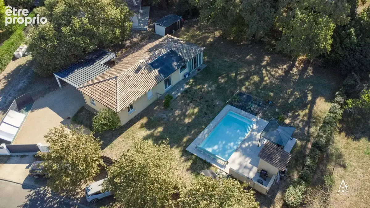 Maison contemporaine avec piscine, garage, abri voiture - photo 3