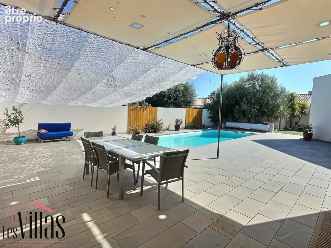 15 min. de Narbonne - Villa 4 faces de plain-pied avec 5 chambres et piscine - photo 14