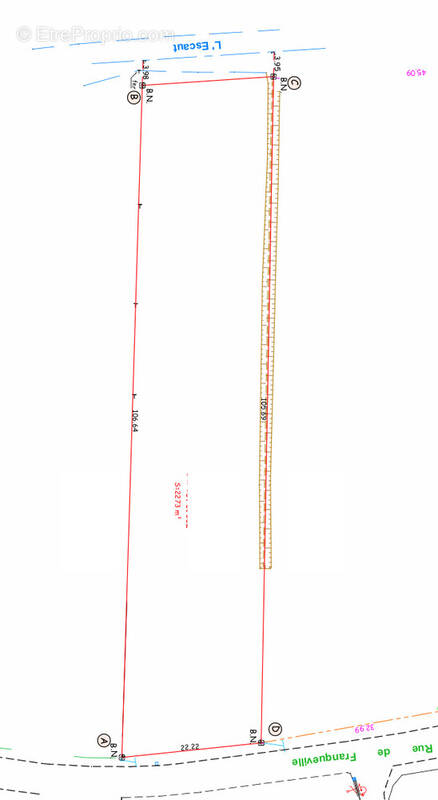 Terrain à HONNECOURT-SUR-ESCAUT