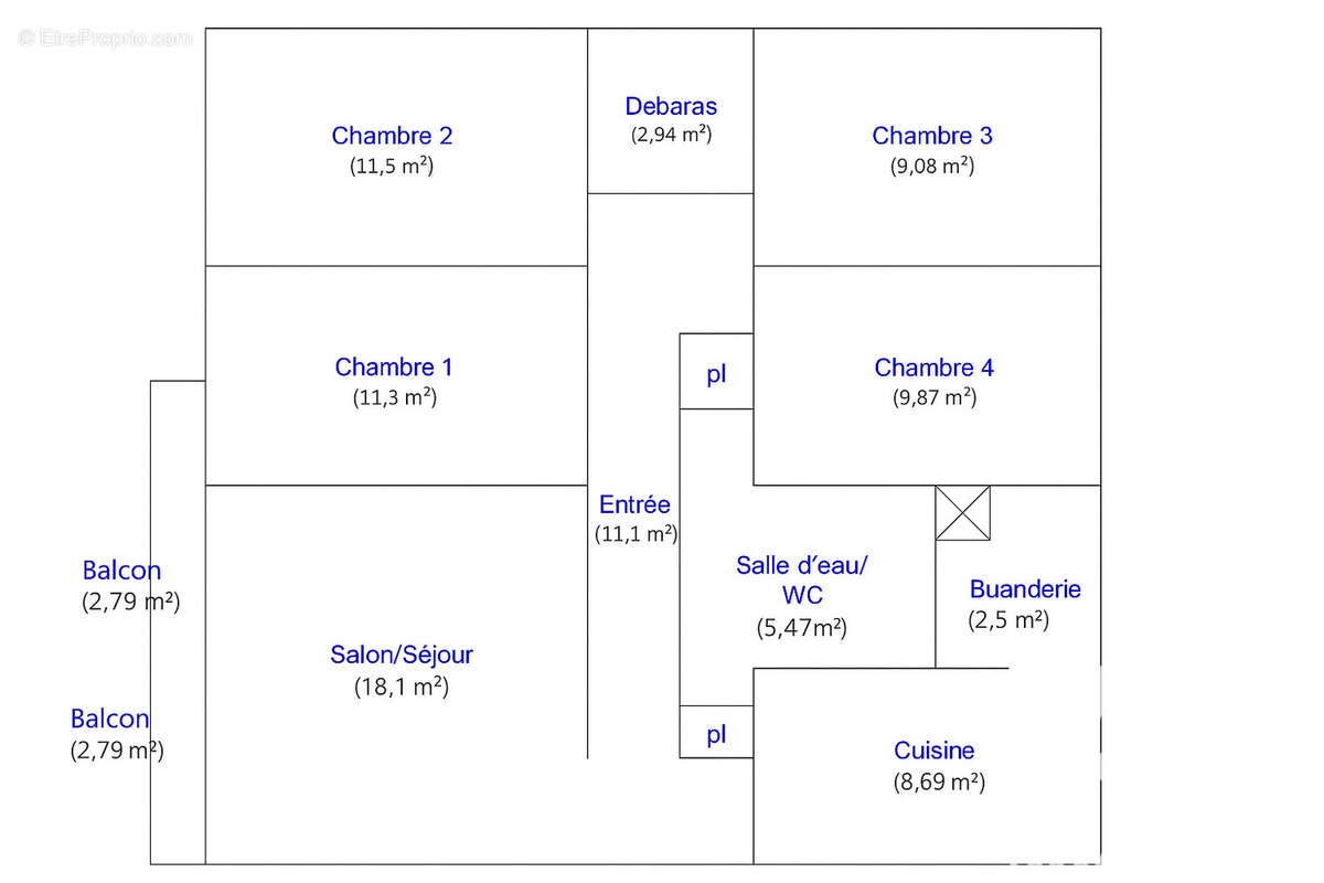 Photo 9 - Appartement à NANTES