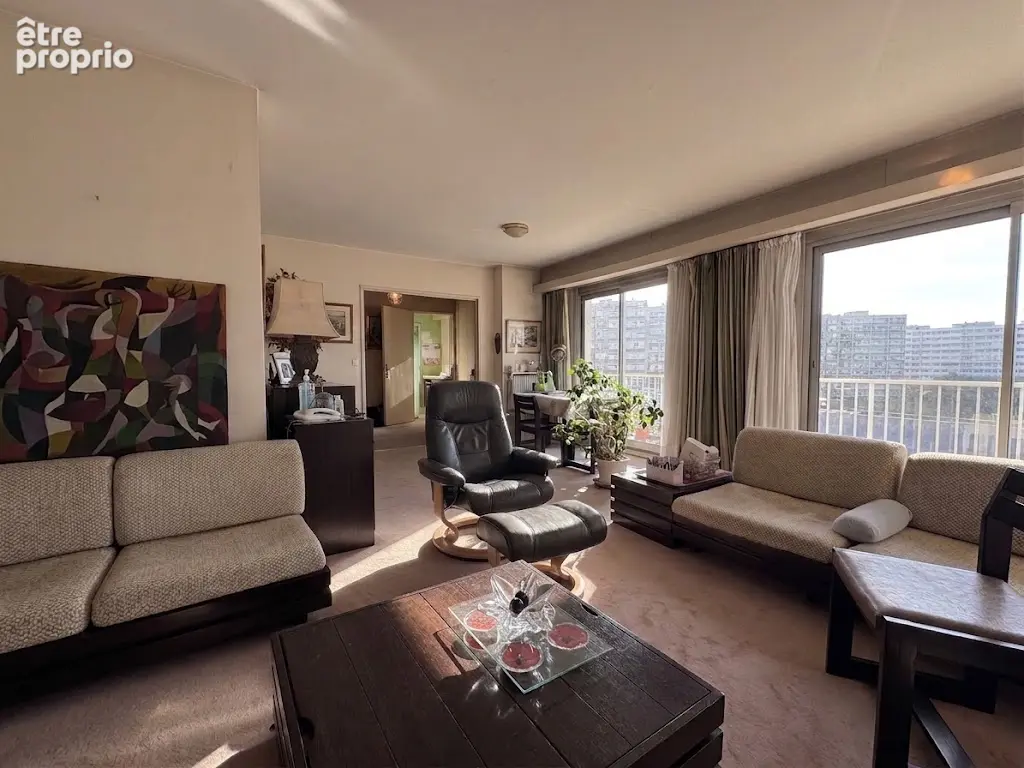 Appartement Paris 3 pièce(s) 86 m2 + balcons - photo 2