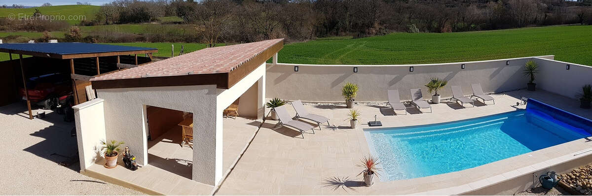 Grande maison 235 m2 ambiance campagne avec vue Cévennes et piscine chauffée - photo 24