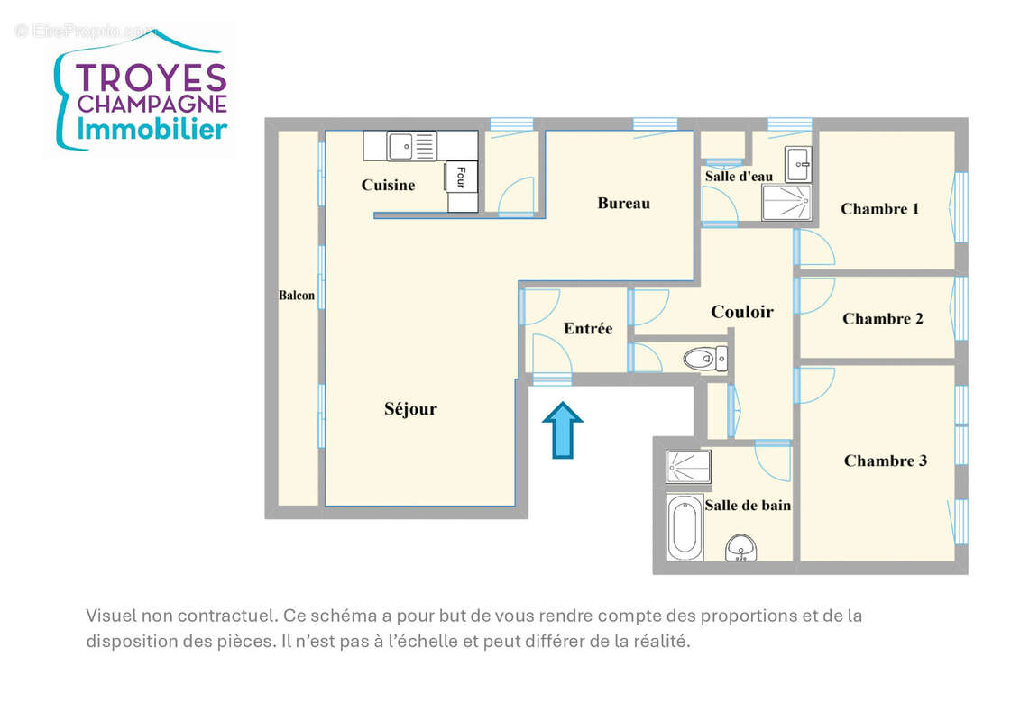 Appartement à TROYES