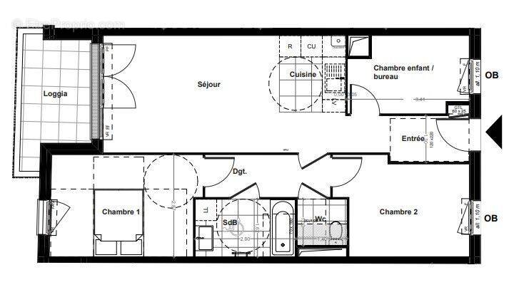 Appartement à MONTREUIL