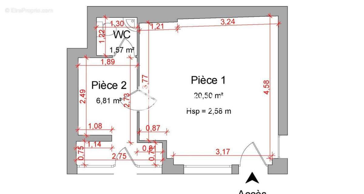 Les Angles – Local professionnel climatisé de 29 m² avec parking, proche Avignon - photo 2