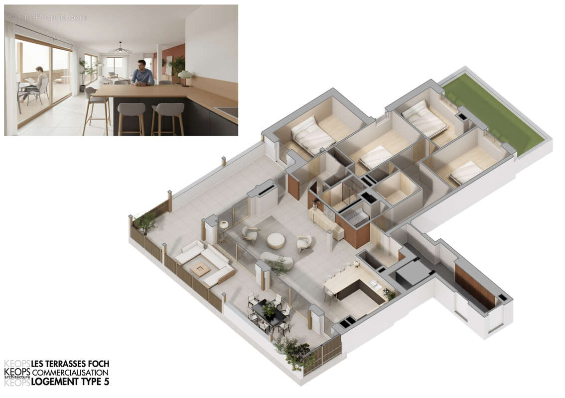 Appartement à RIORGES