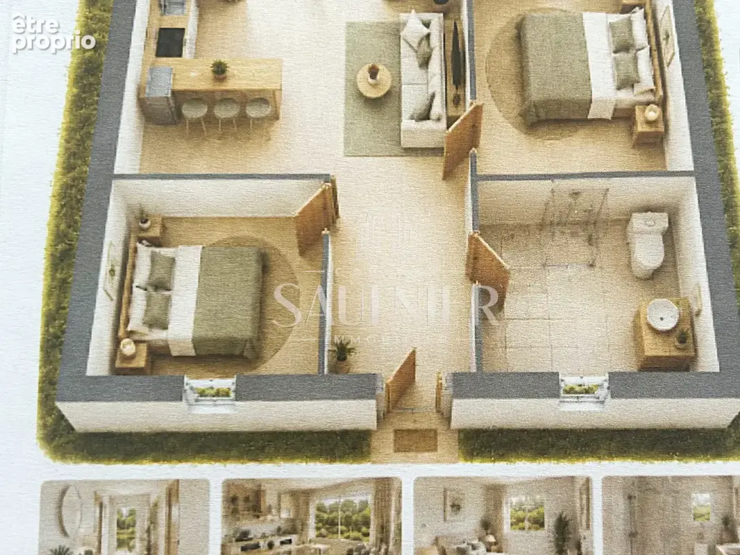 Vente Maison en VEFA T3  70 m2 à Montlivault - photo 3