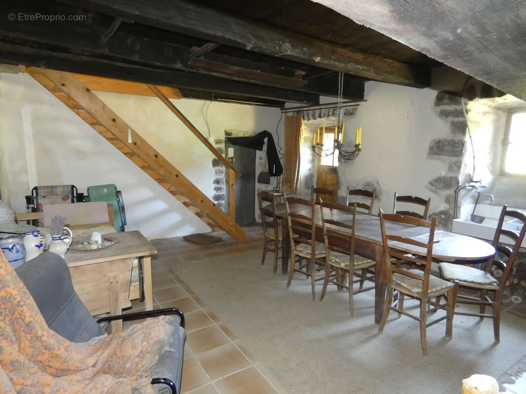 Belle et grande maison en pierre du 19 eme siècle à MEZILHAC (07 - photo 17