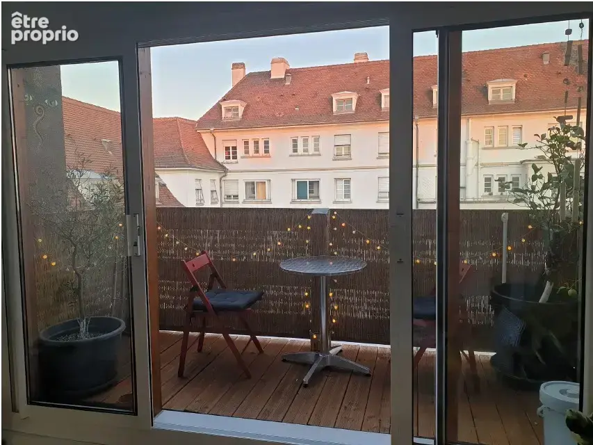 Strasbourg krutenau - 2 pièces en duplex avec terrasse - photo 3