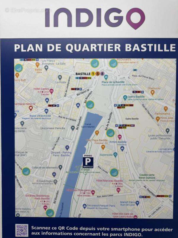 75012 PLACE DE PARKING 1er sous-sol- Bastille - Gare de Lyon - INDIGO - photo 18