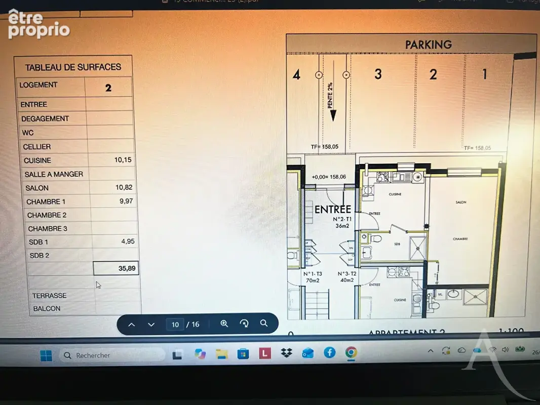 Appartement 36 m² avec parking- Idéal 1er achat -Gare à pied - photo 9