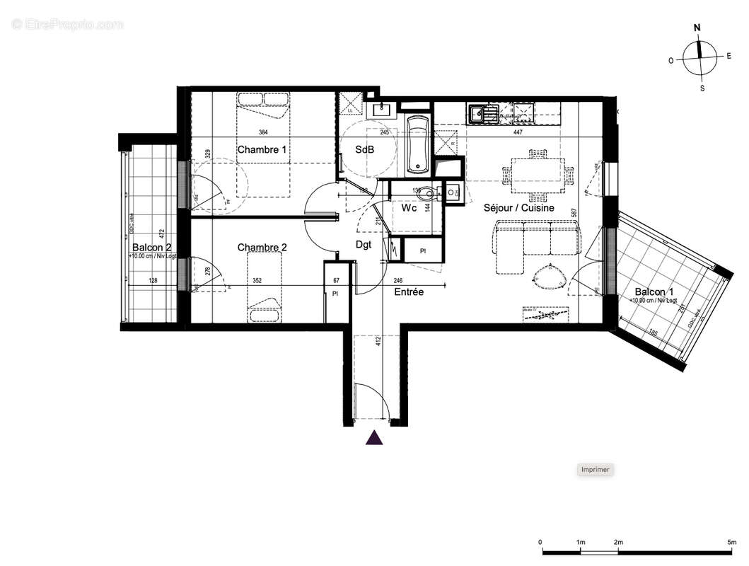 Appartement à SAINT-MALO