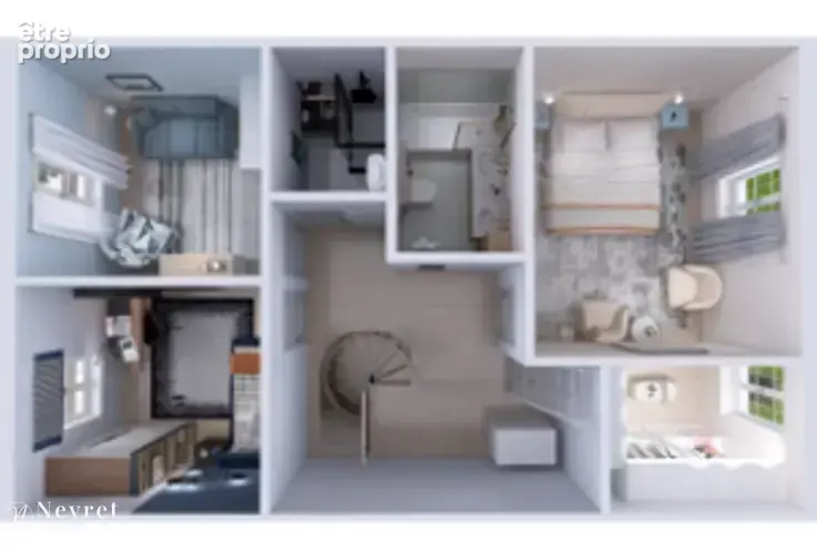 en duplex Jardin de 450 m2 vendu en plateau à aménager Sérézin-du-Rhône - photo 12