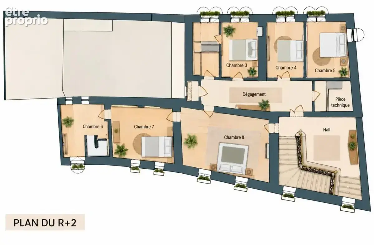 Roquemaure (30150) – hôtel particulier – 460 m² – éléments d’architecture anciens – cour intérieure – garage – terrasse – comble - photo 16