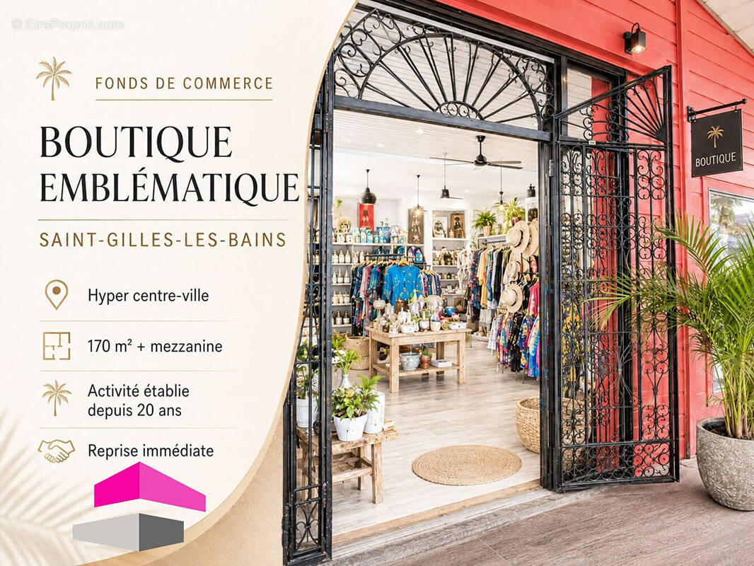 Commerce à SAINT-PAUL