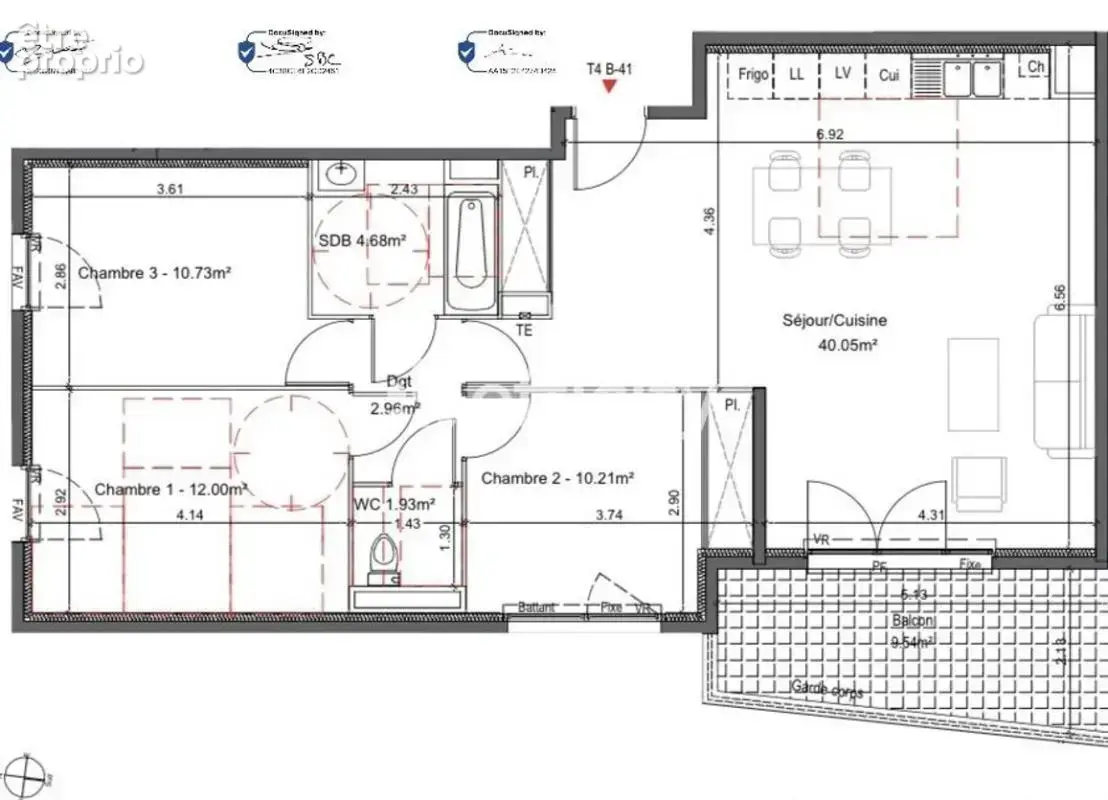 Appartement récent - photo 2