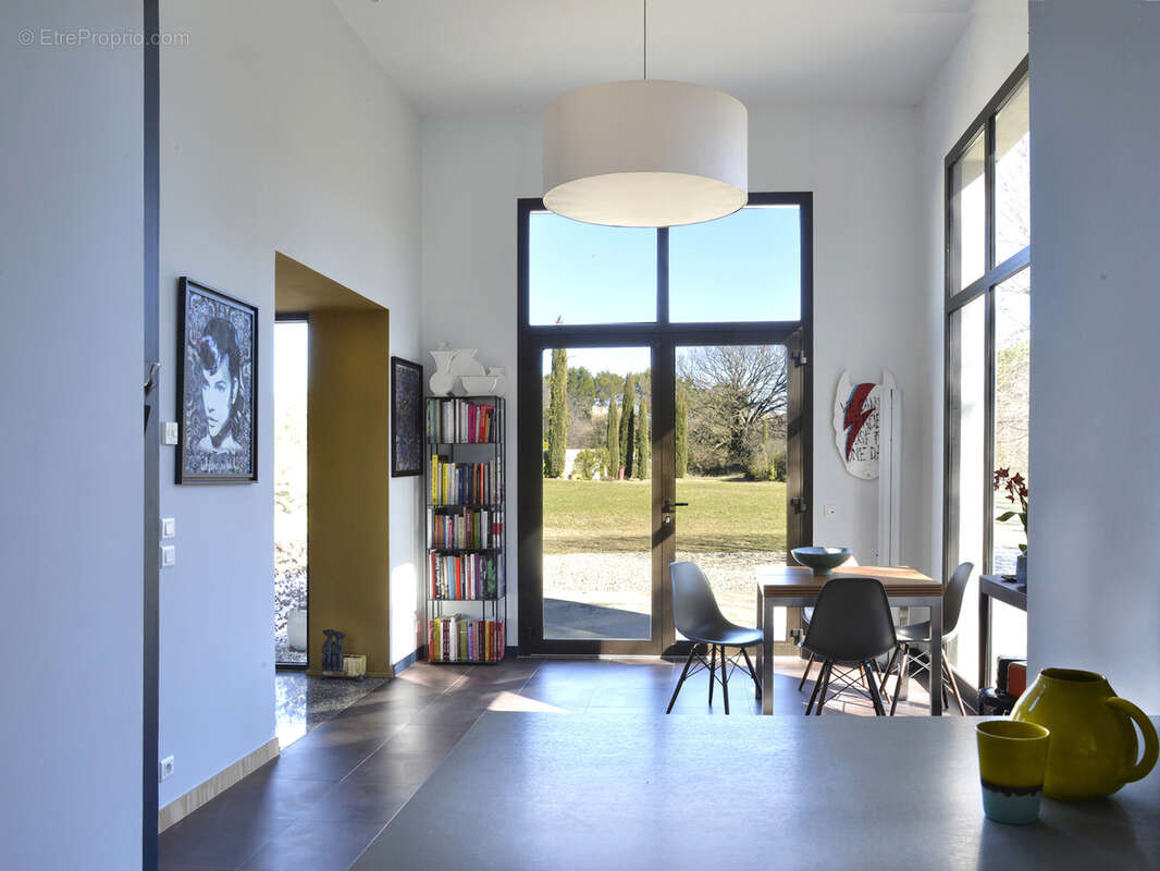 Vaison la romaine, propriete d'exception, terrain 1.7ha, piscine, vue - photo 5