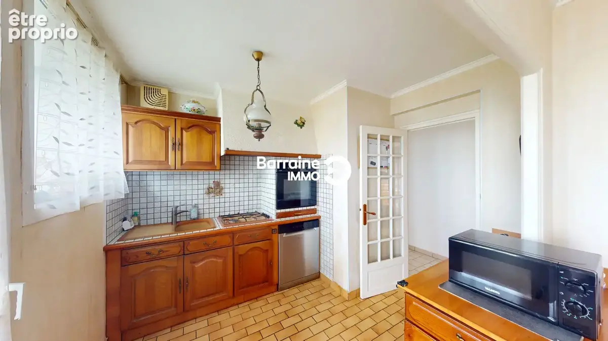 A vendre brest saint-pierre quatre moulins appt t4 65m² deux chambres - photo 6