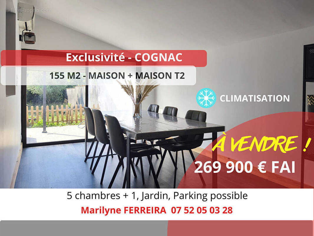Maison à COGNAC