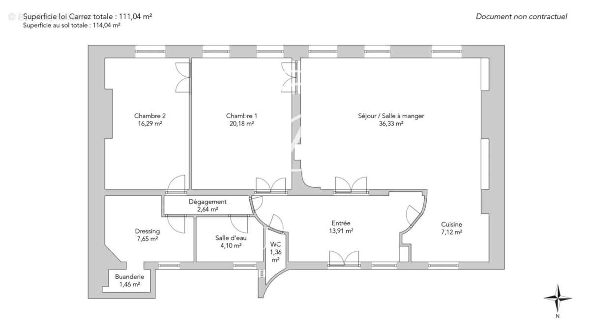 Appartement à PARIS-4E