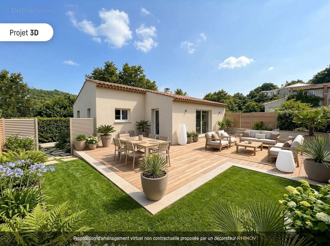 Maison - jardin - 04500 - montagnac-montpezat - photo 3