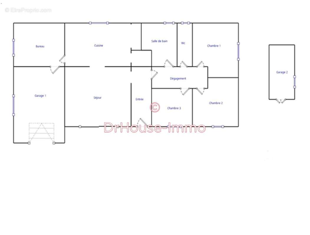 Maison à LA CROIX-BLANCHE