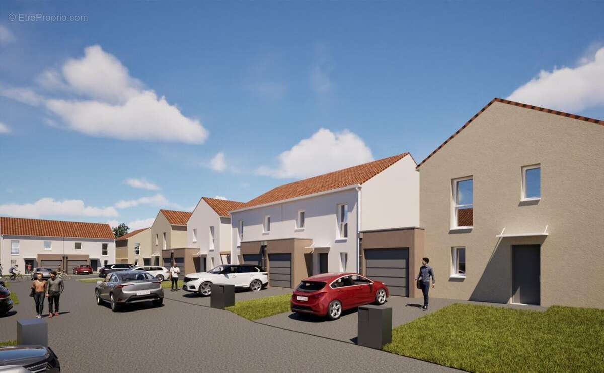 Location-Acession - Maison Neuve de Type 4 de 81 m² - Val de Moine à Cholet - photo 3