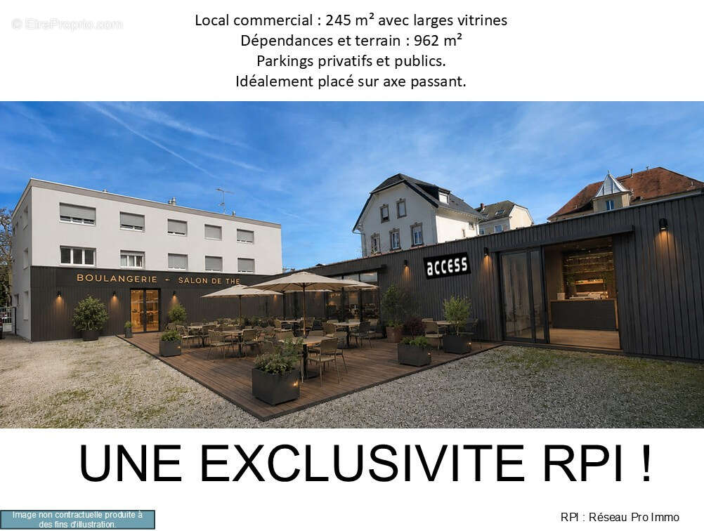 A vendre Exclusivité local commercial loué à Mulhouse - photo 2