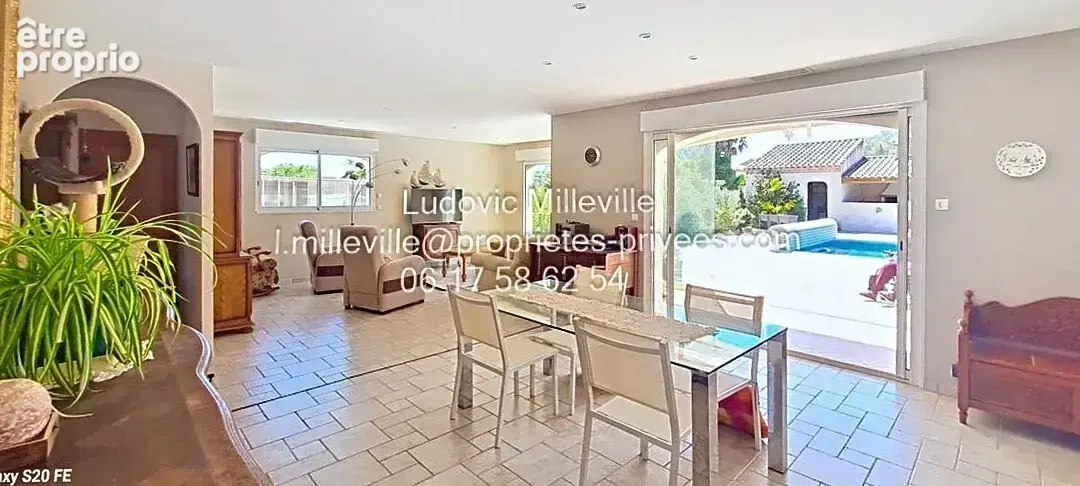 Villa de 120m²+veranda de 15m², grand garage 73m², piscine/pool à house sur 1033 m² de terrain - photo 9