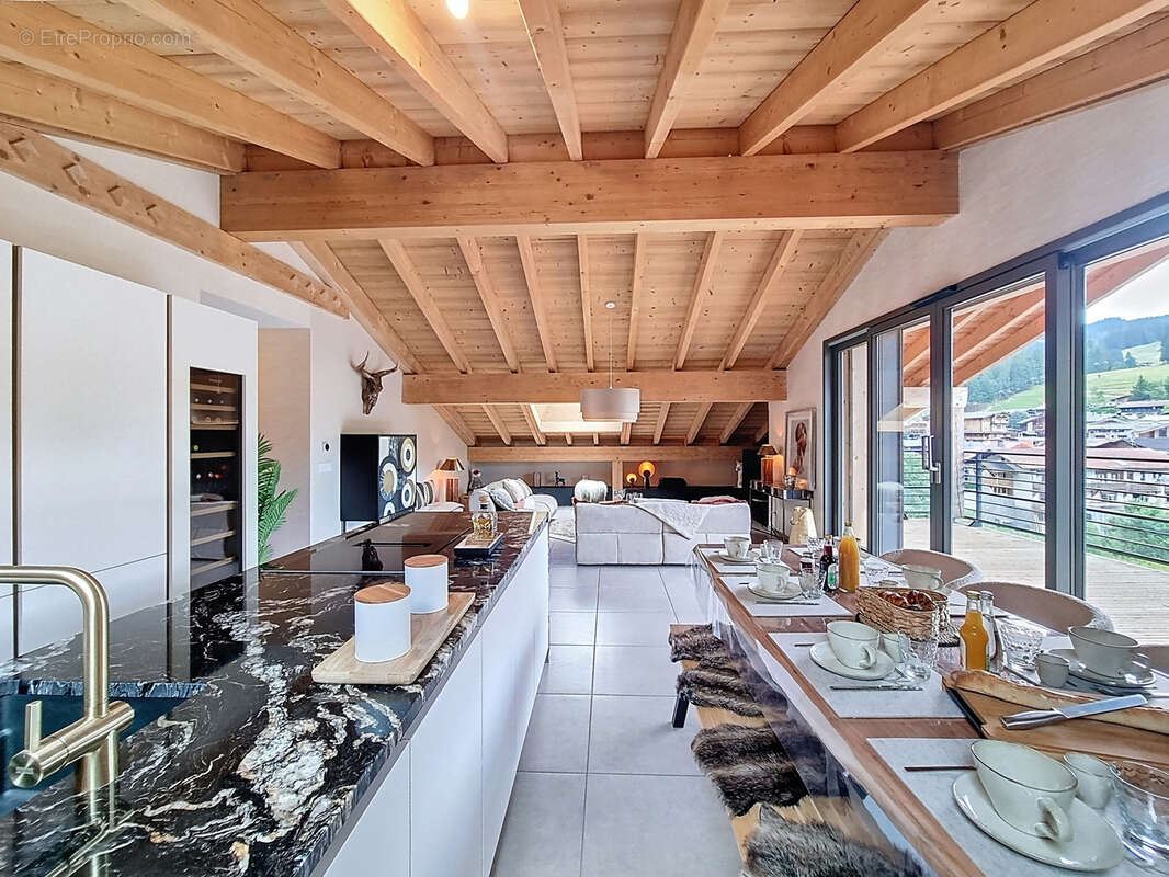 Les Gets   Appartement  de standing proche des pistes de ski   T4 cabine - photo 8
