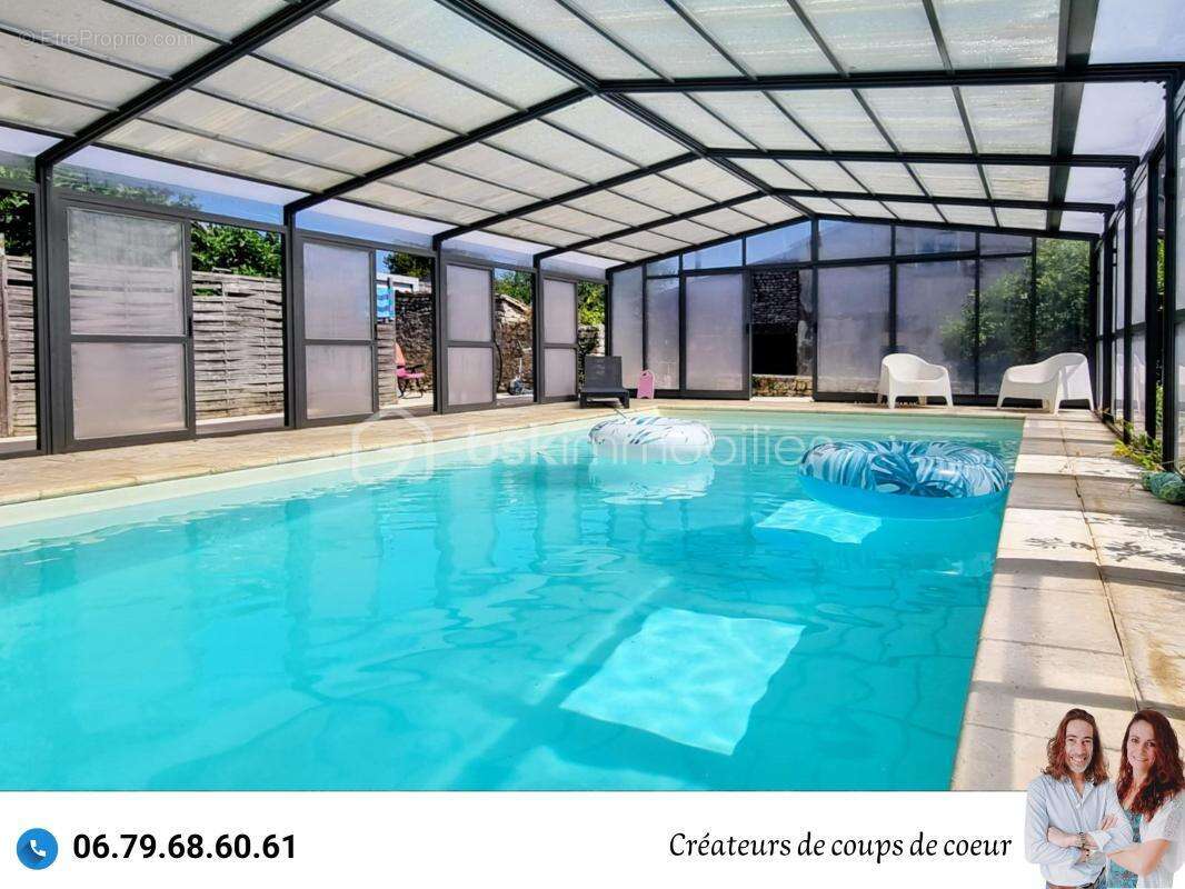 Maison en pierre rénovée avec piscine - photo 6