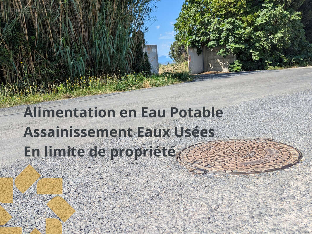 Terrain à PEZILLA-LA-RIVIERE