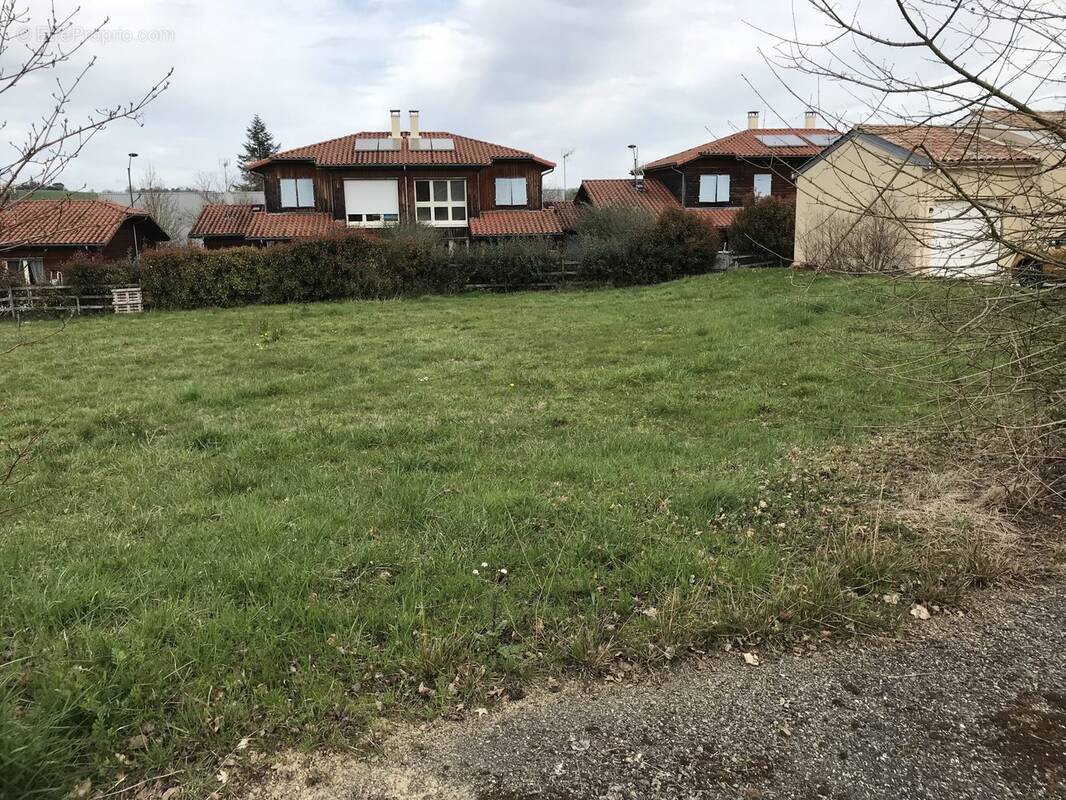 vue terrain - Terrain à MARCIAC