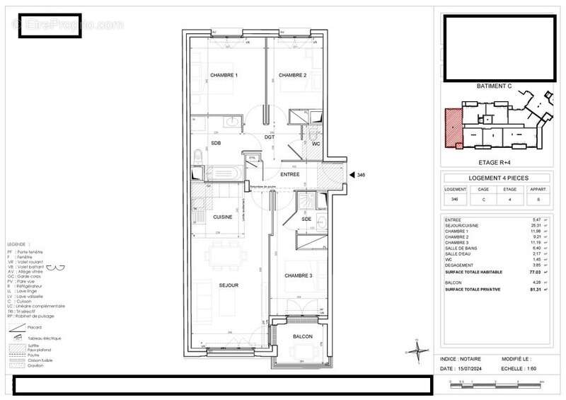 Appartement à CHAMPIGNY-SUR-MARNE