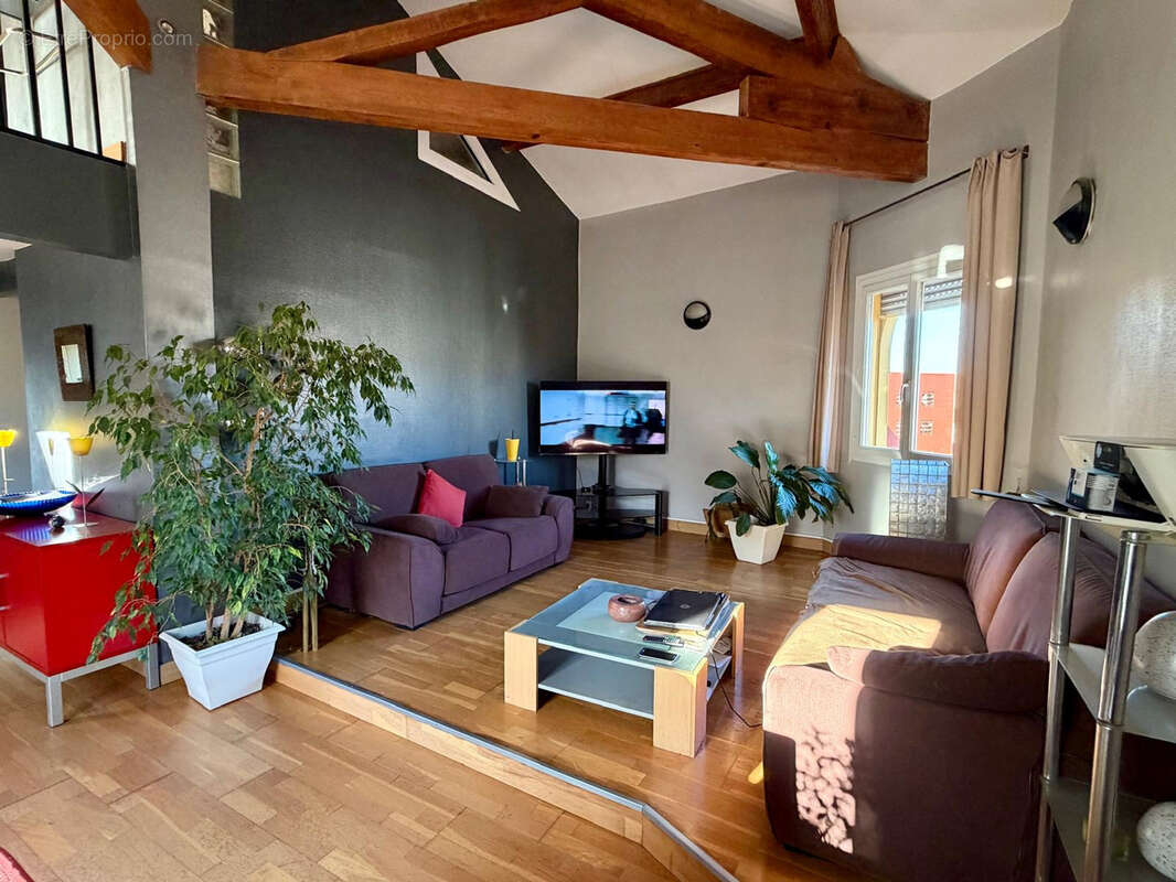 Duplex traversant avec deux terrasses - photo 2