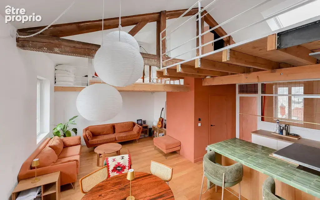 Duplex atypique  de 72,22 m2 rue Marietton - 9e arrondissement de Lyon - photo 4