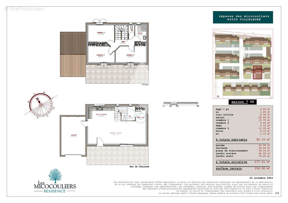 Villelaure - Maison T4 82.10 m2 avec terrasse, jardin et garage - photo 3