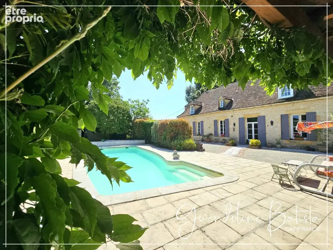 Propriété de charme en pierre avec gîte, piscine et parc arboré - LAMONZIE SAINT MARTIN (24) - photo 3