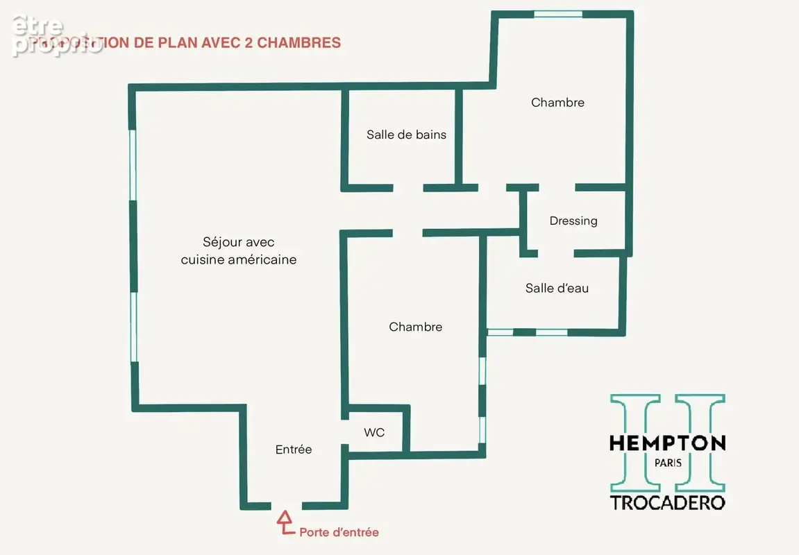 Paris xvi • trocadéro • 3 pièces avec possibilité de 2 chambres 73 m2 - photo 27