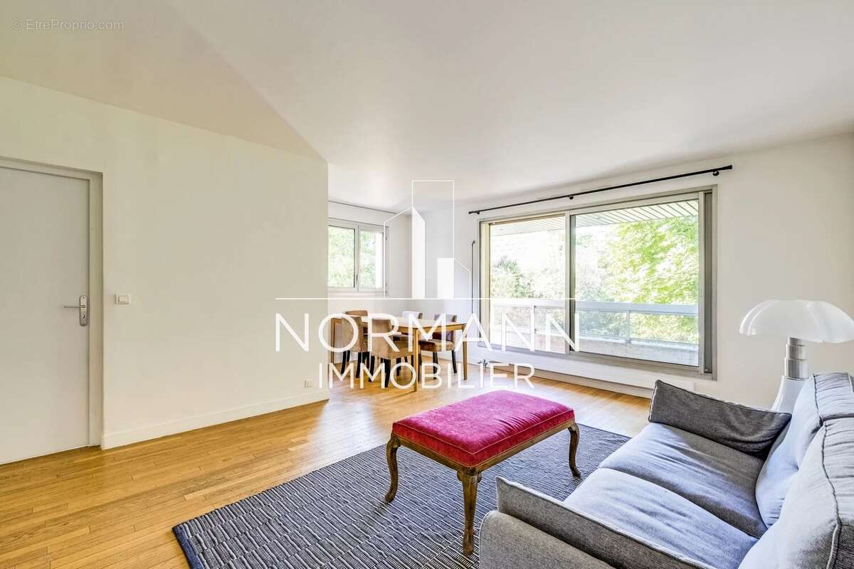 Neuilly sur seine - chezy / perronet - 3 chambres - balcons - parking - photo 4